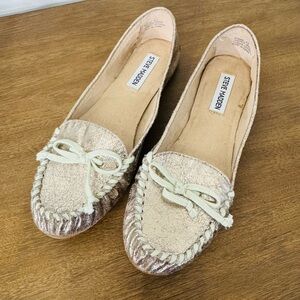 Steve Madden Women's Metallic Gold Flats